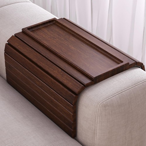 Bamboo folding sofa - bamboo, arm