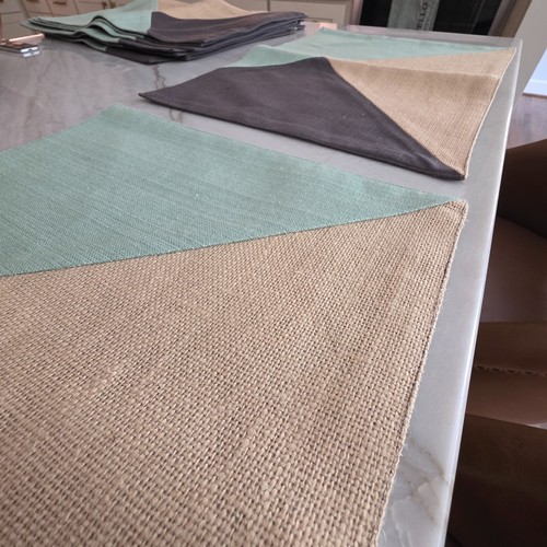 Placemats fabric weave design - placemats,