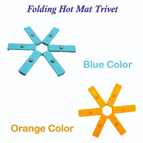 Heat resistant foldable trivet - resistant,