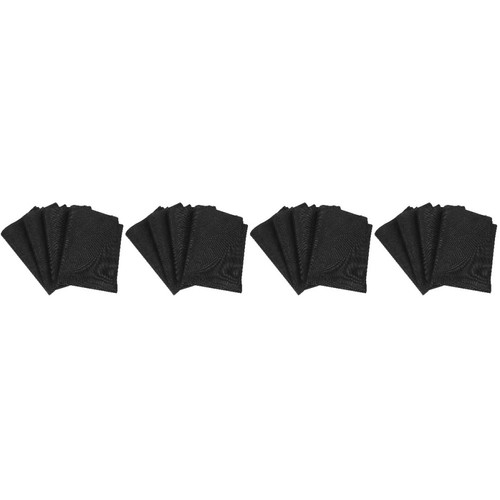 Reusable linen placemat black - placemat,
