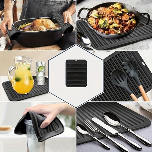 Silicone table placemat heat - placemat,
